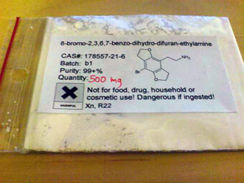 contaminated 2c-b-fly powder