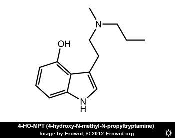 4-HO-MPT 2D Molecule