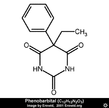 Phenobarbital Molecule