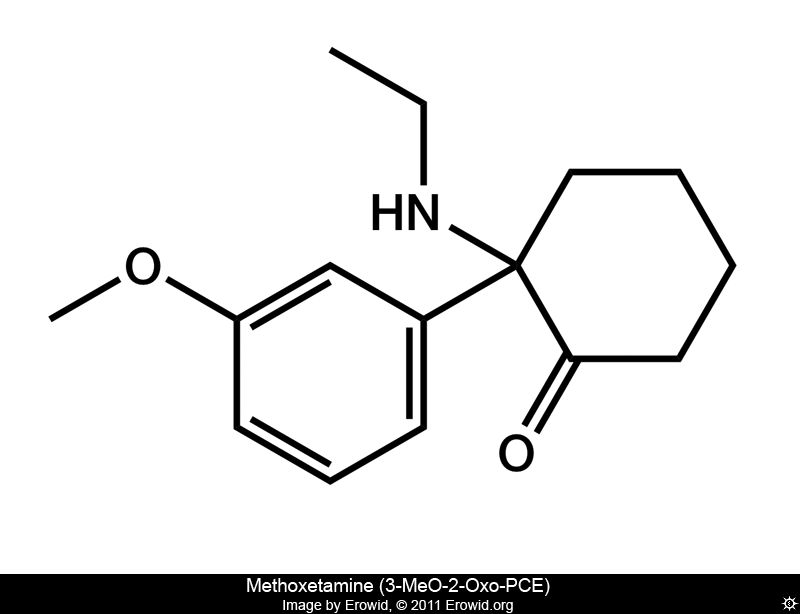 Methoxetamine Molecule
