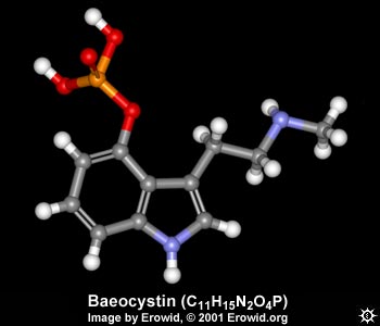 3D Baeocystin Molecule