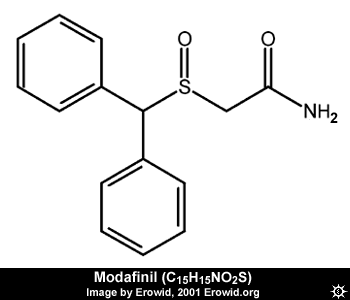 Modafinil Molecule
